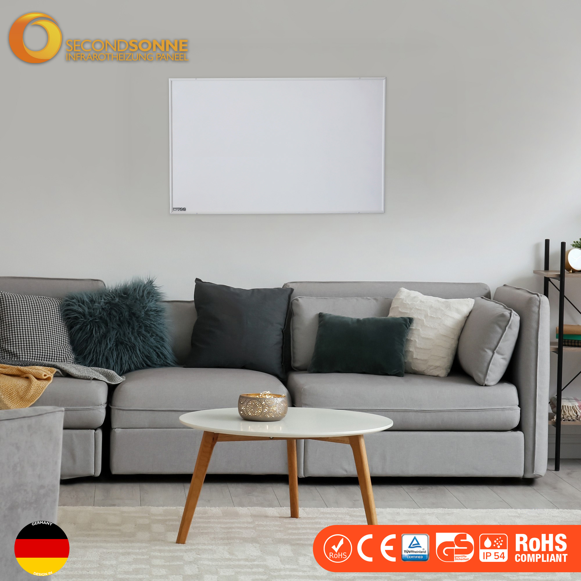 850w IR GRELNI PANEL znamke Secondsonne